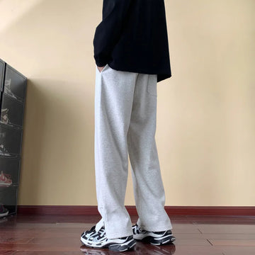 Autumn Sports Pants Men Oversized Casual Wide-leg Pants Men Streetwear Sweatpants Loose Straight Pants Mens Joggers Trousers